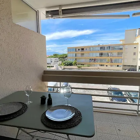 Cosy 2 Pieces Avec Wifi, Terrasse Ouest, 50m Et Commerces - Sud - Fr-1-748-21 Lejlighed Canet-en-Roussillon